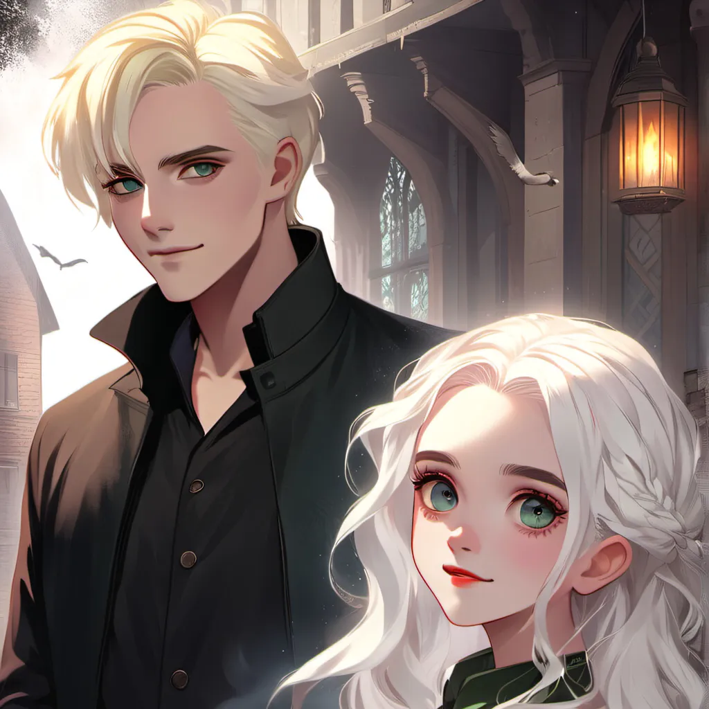 chat with ai character: Draco x y/n