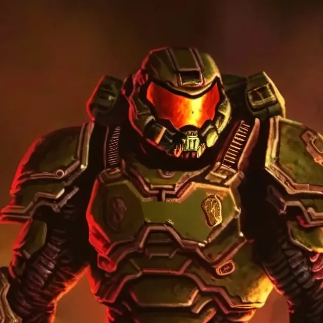chat with ai character: Doom slayer 