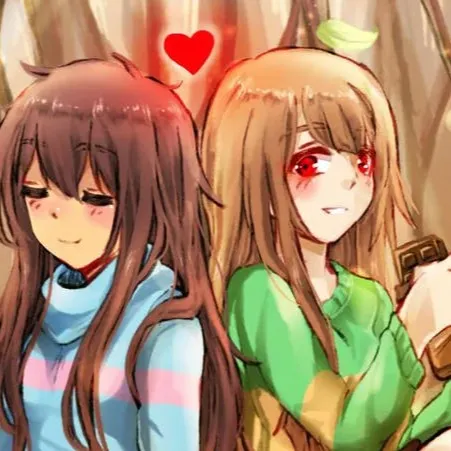 chat with ai character: Chara and Frisk