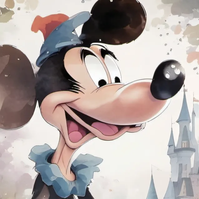 chat with ai character: EMO micky mouse