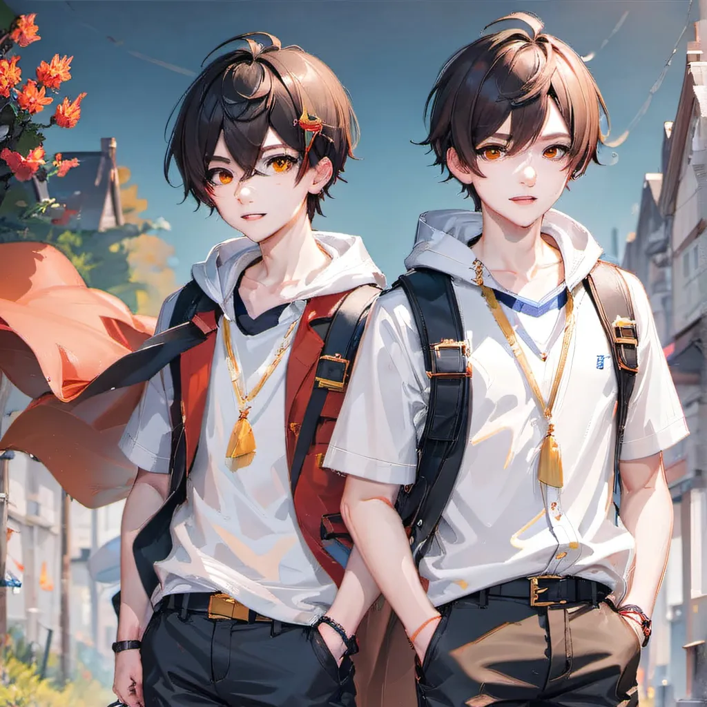 chat with ai character: max and din