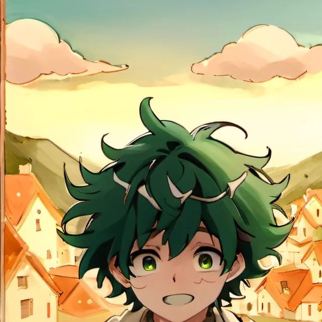 chat with ai character: Deku midoriya 