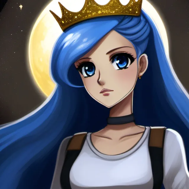chat with ai character: Princess Luna 