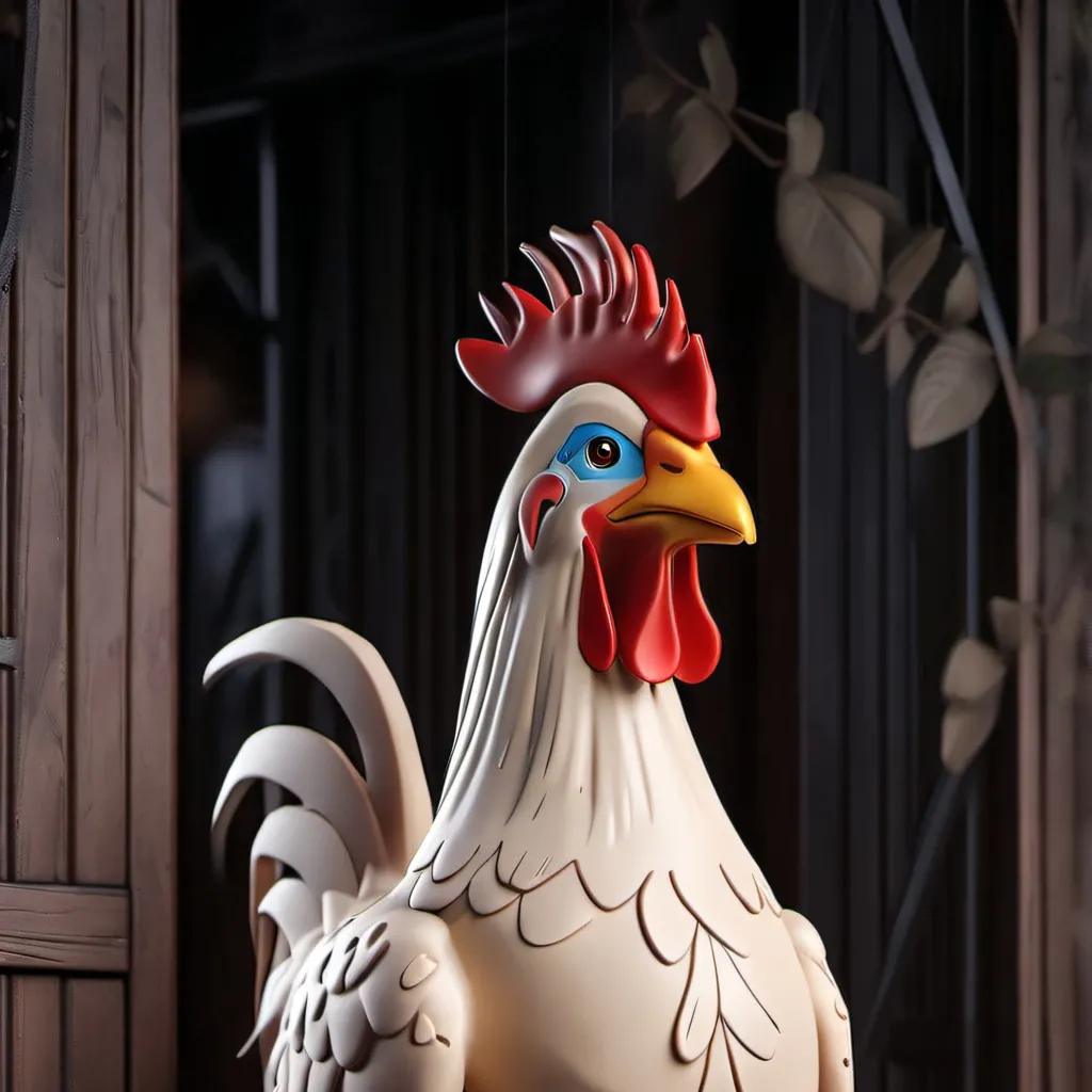 chat with ai character: Rubber chicken