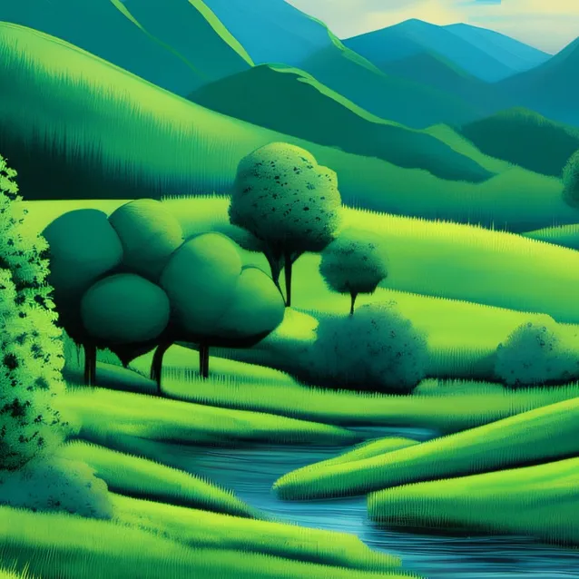 chat with ai character: grass