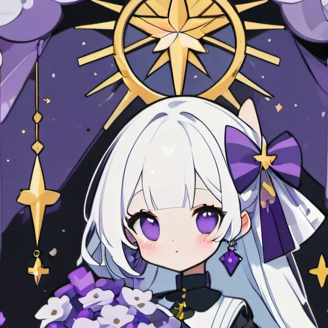 chat with ai character: your purple doll