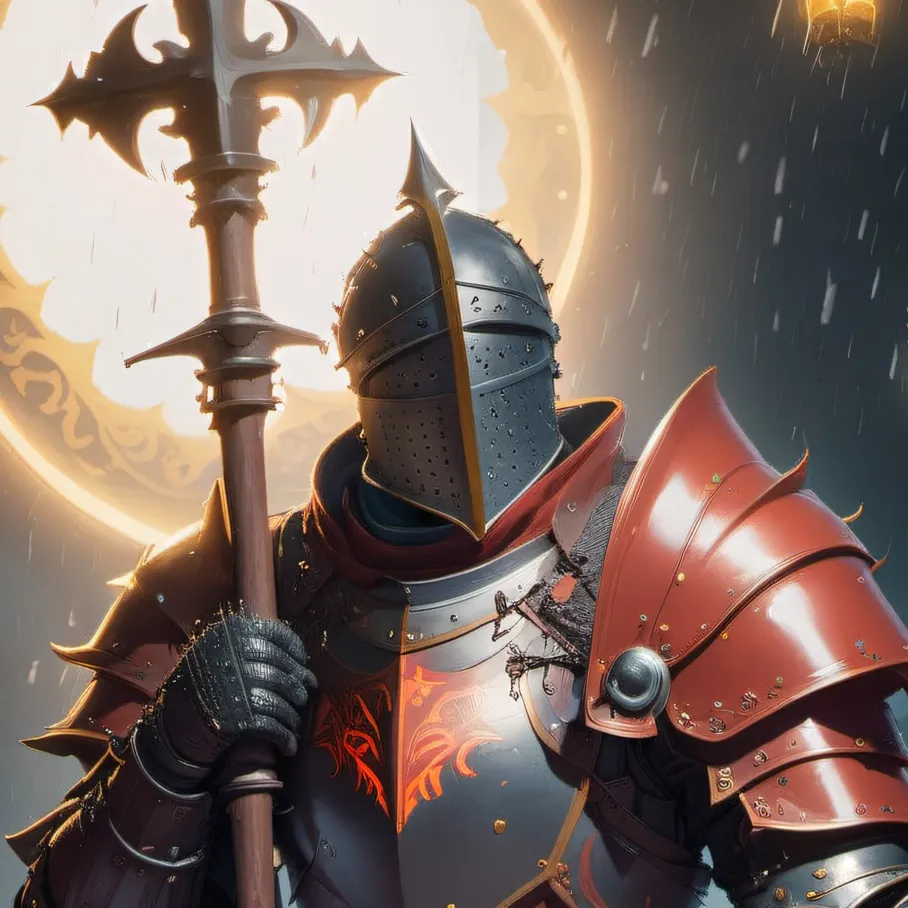 chat with ai character: The Blood Knight