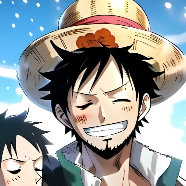 chat with ai character: luffy x law