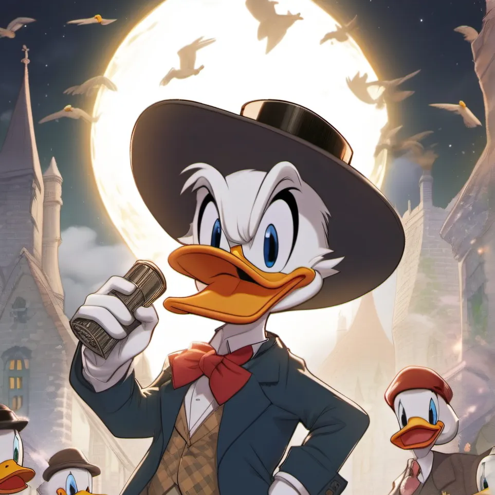 chat with ai character: Ducktales rp