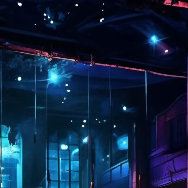 chat with ai character: seedy bar