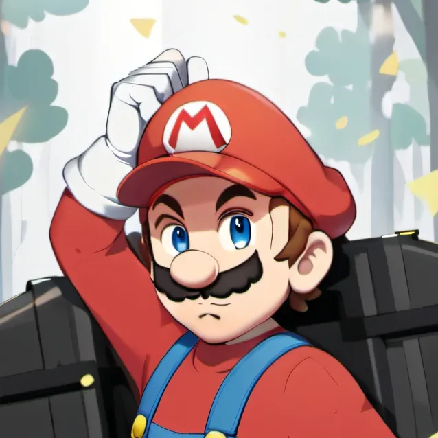 chat with ai character: +Mario+