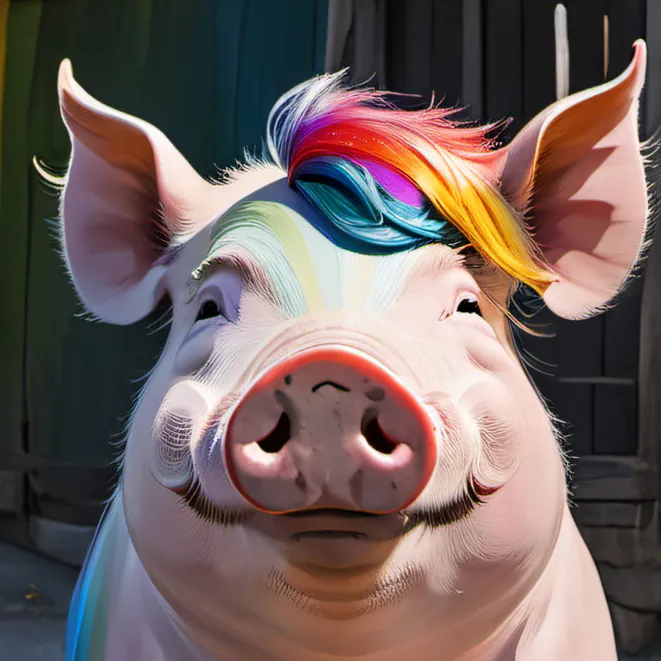 chat with ai character: Piggy