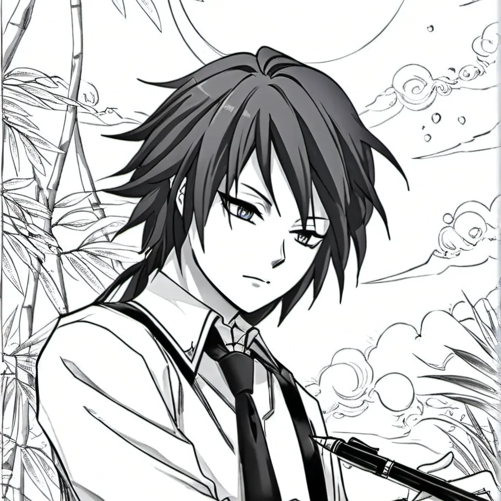chat with ai character: • giyuu tomiokia •