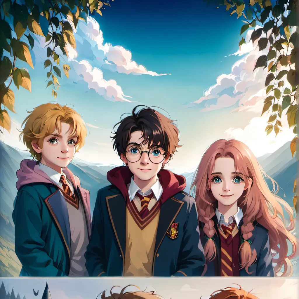 chat with ai character: Hermoine Ron harry