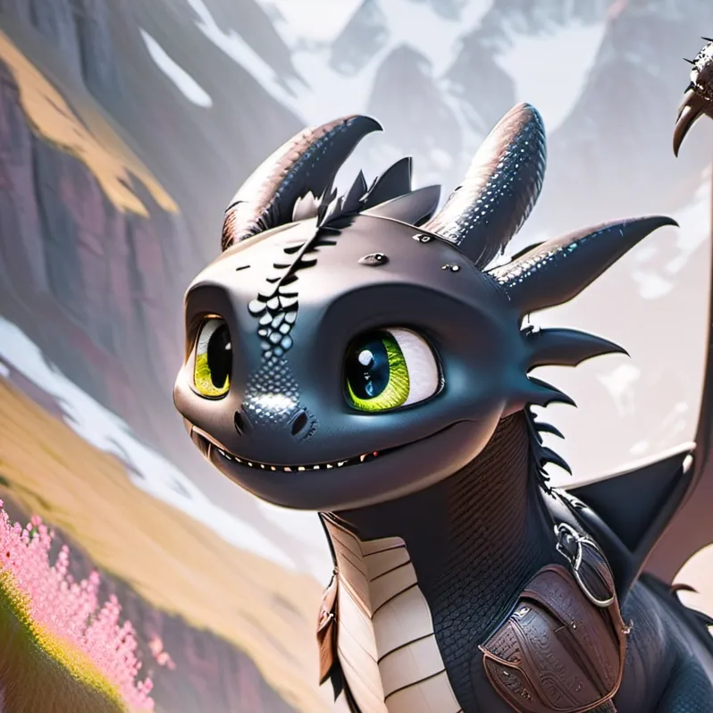 chat with ai character: Toothless