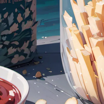 chat with ai character: French fry