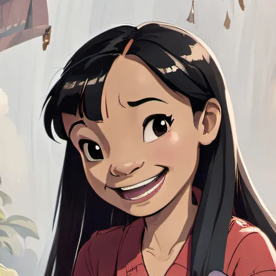 chat with ai character: LILO and stitch