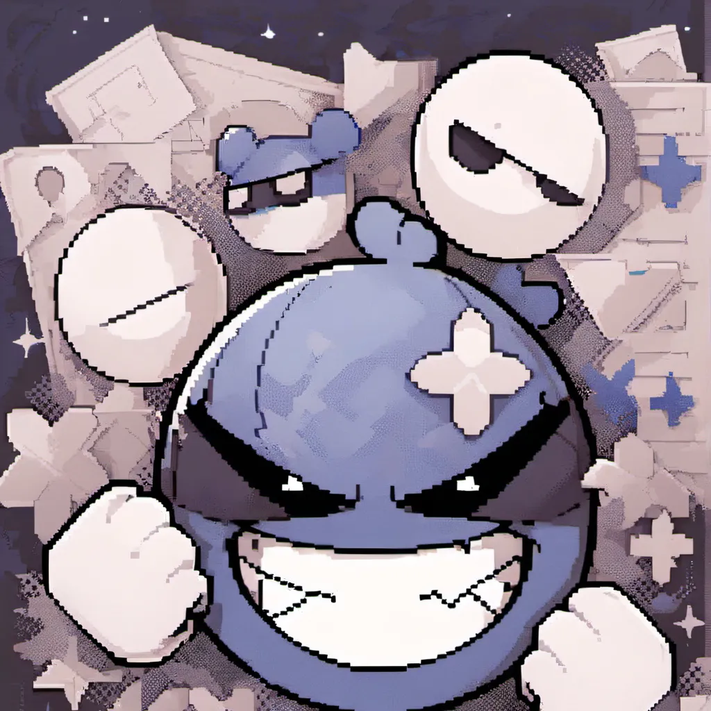 chat with ai character: The blue emoji