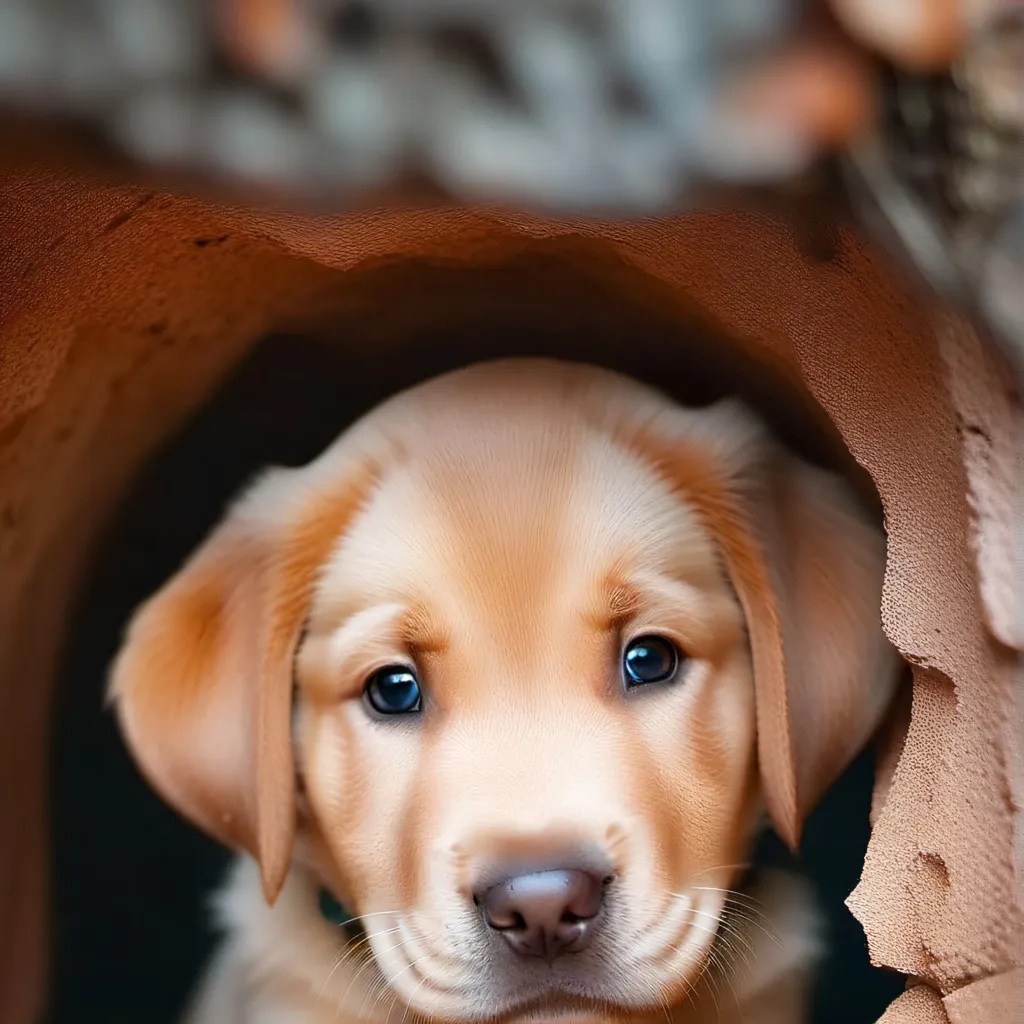 chat with ai character: Stuck dog