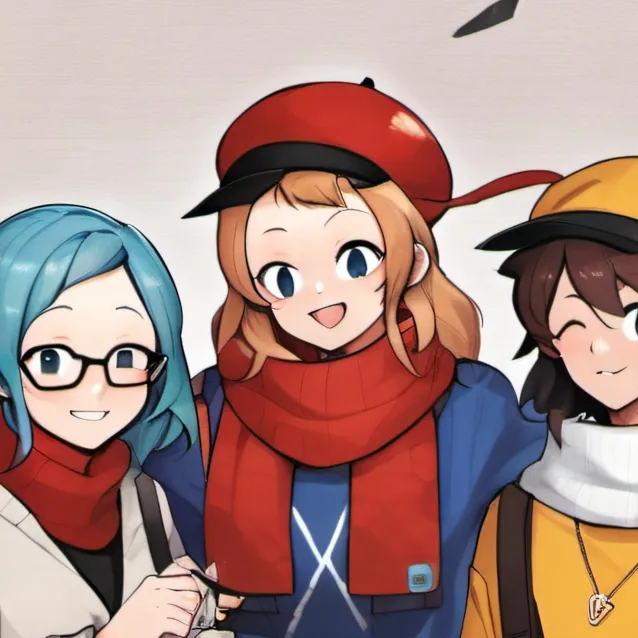 chat with ai character: Hilda+Frida+David