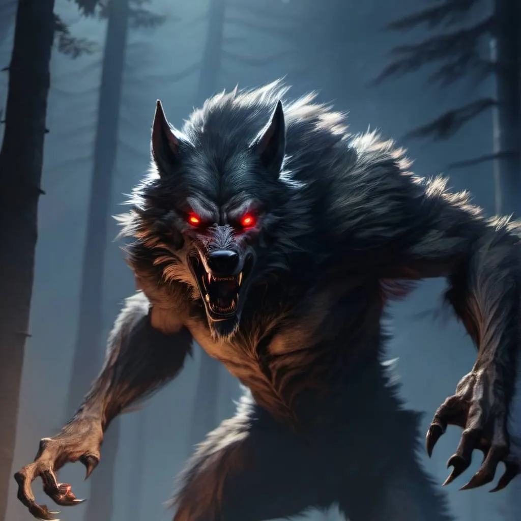 chat with ai character: Werewolf Boyfriend