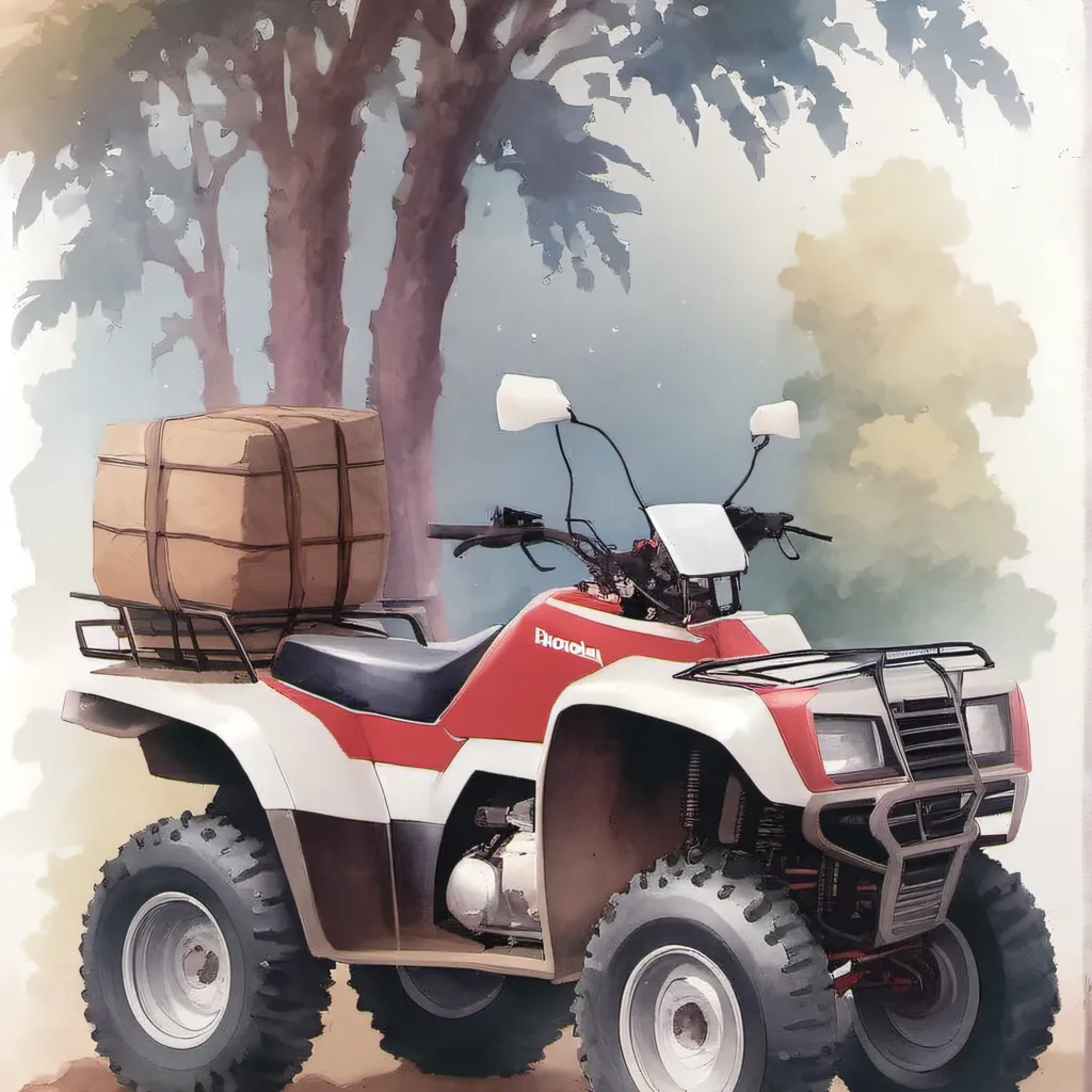 chat with ai character: Honda fourtrax