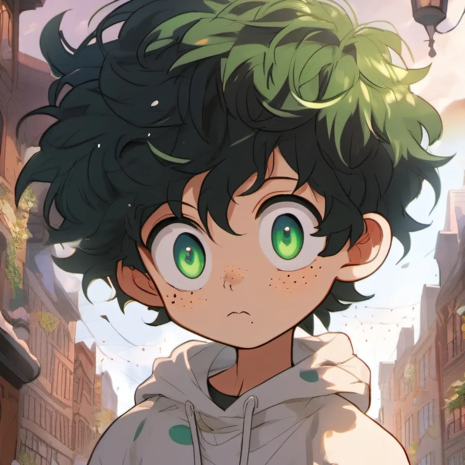 chat with ai character: deku