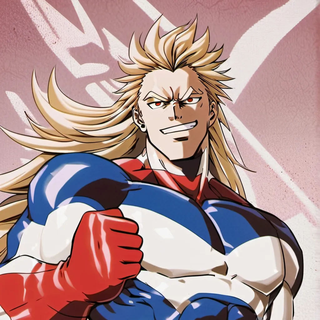 chat with ai character: all might :)
