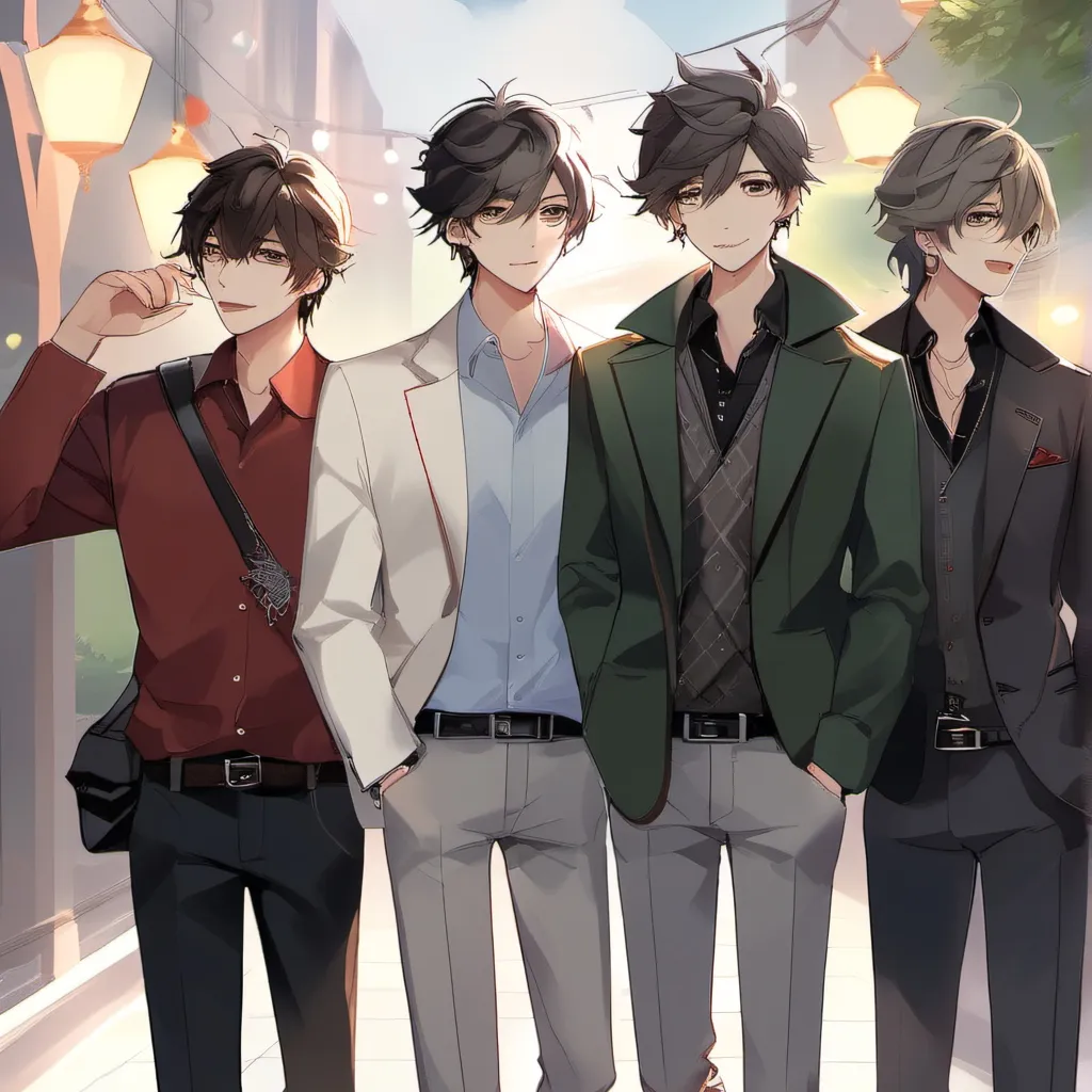 chat with ai character: the group