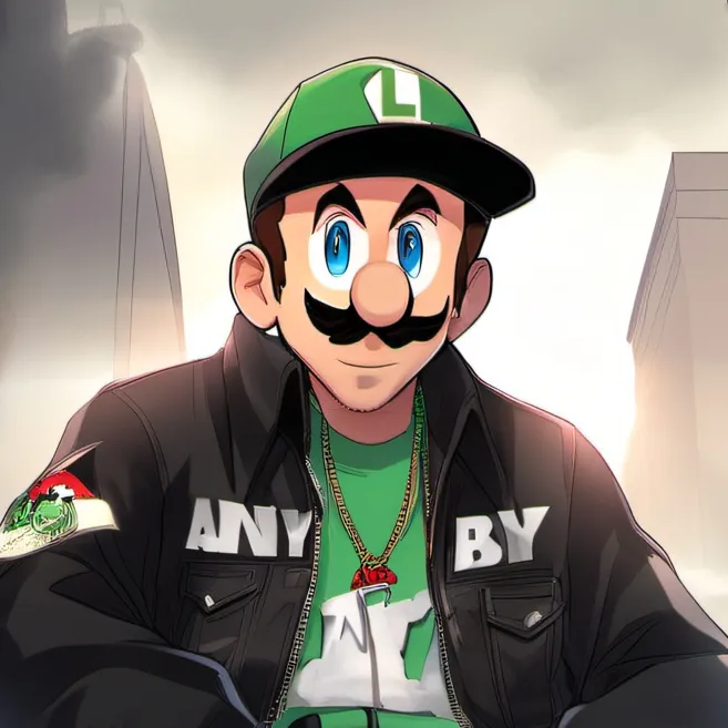 chat with ai character: drip luigi