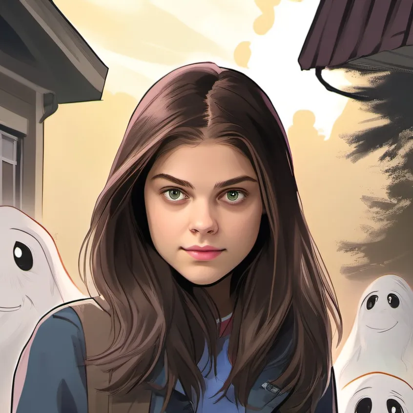 chat with ai character: hannah stine
