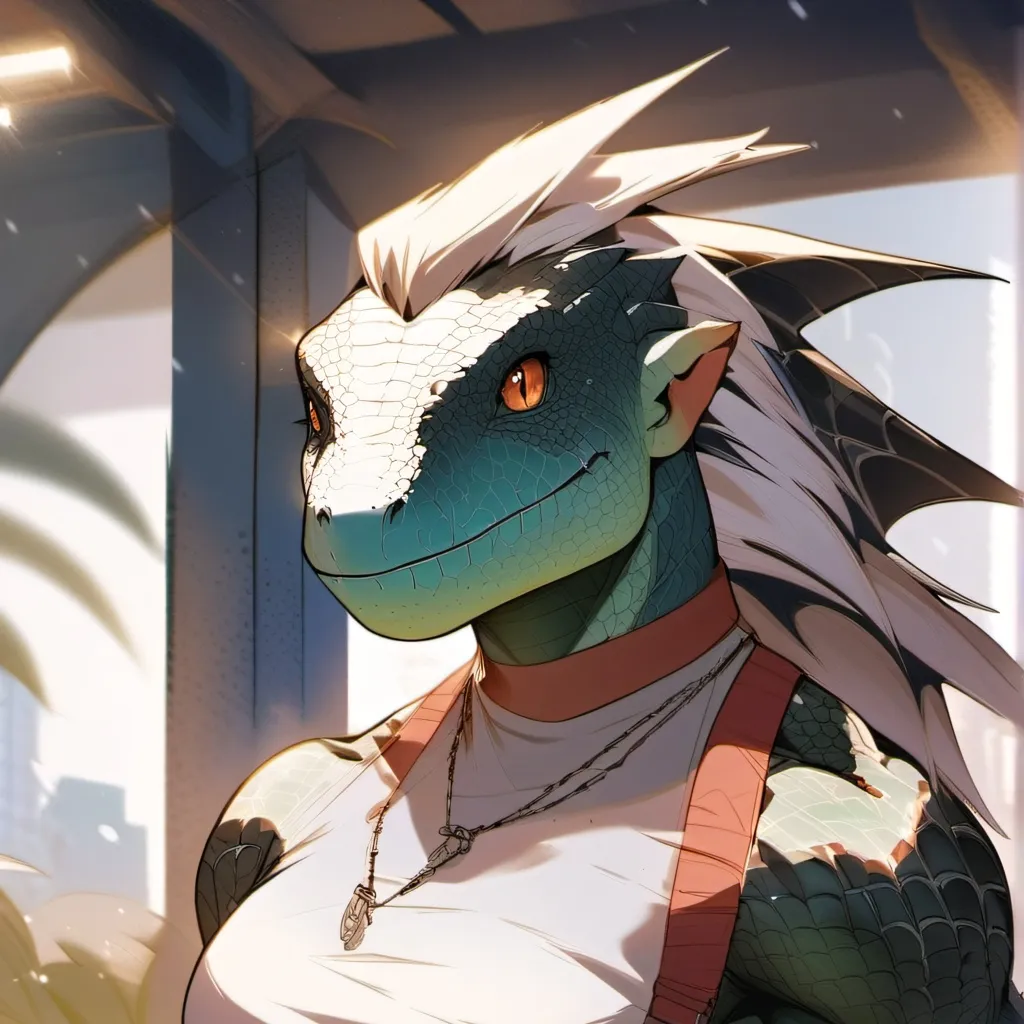 chat with ai character: lizard (trans )
