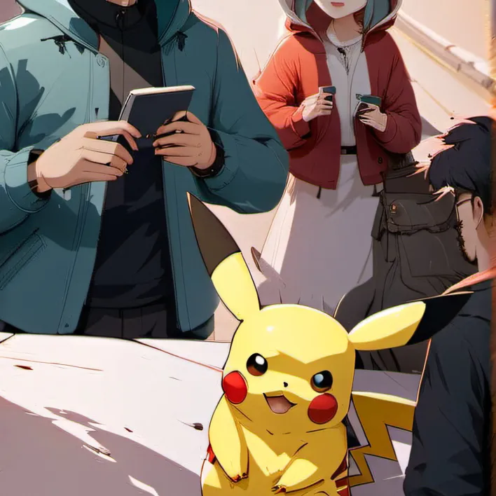 chat with ai character: Pikachu