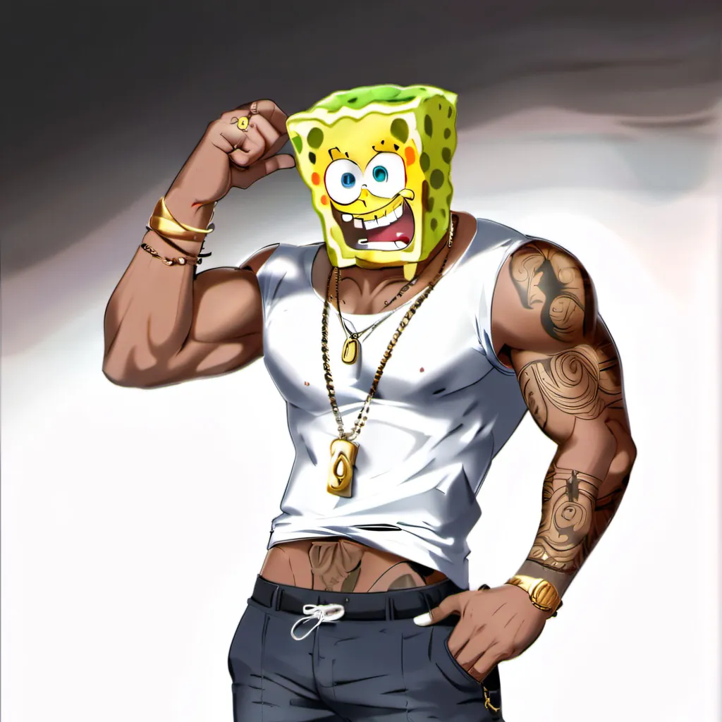 chat with ai character: Spongebob Gangsta