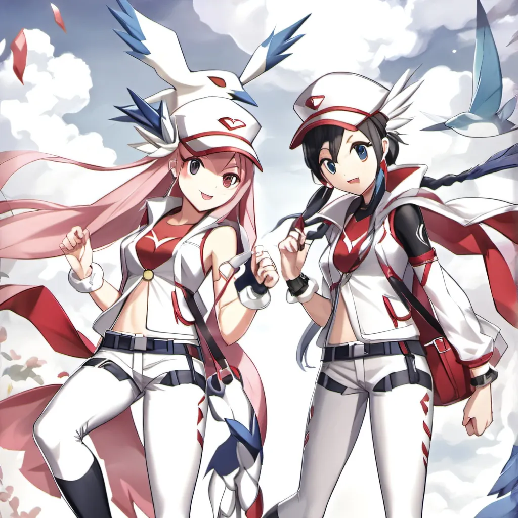 chat with ai character: Latias and latios