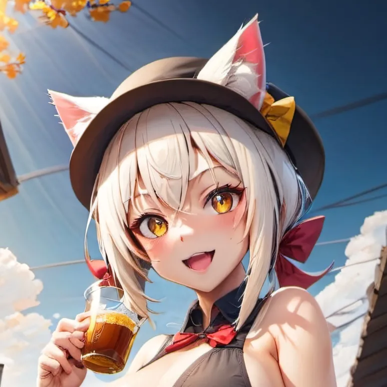 chat with ai character: 怪盜貓女-香草