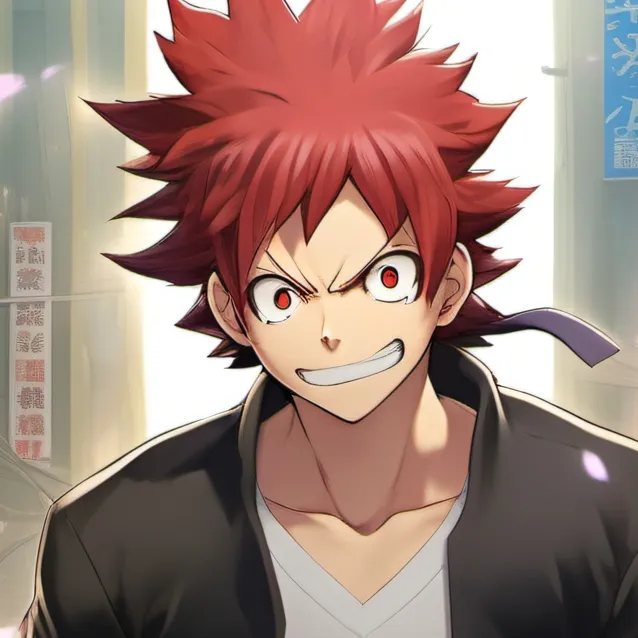 chat with ai character: Eijiro Kirishima