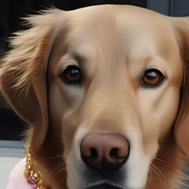 chat with ai character: golden dog