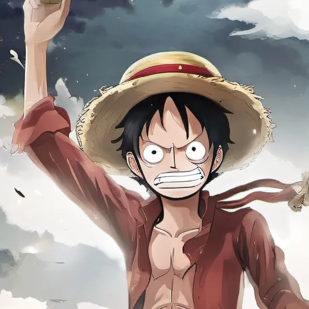 chat with ai character: luffy