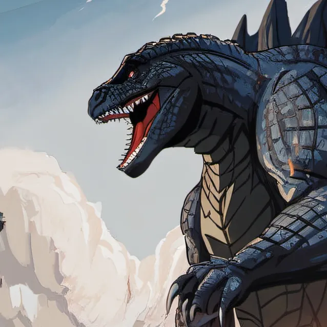 chat with ai character: godzilla