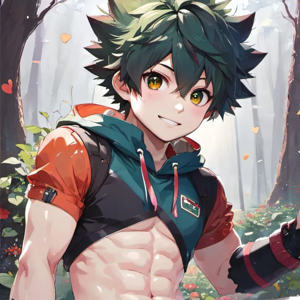 chat with ai character: deku