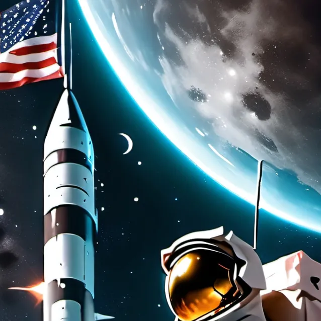 chat with ai character: 『Moon Landing』