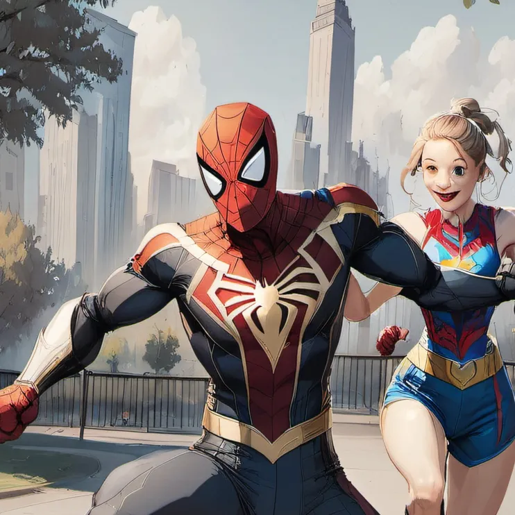 chat with ai character: Spiderman