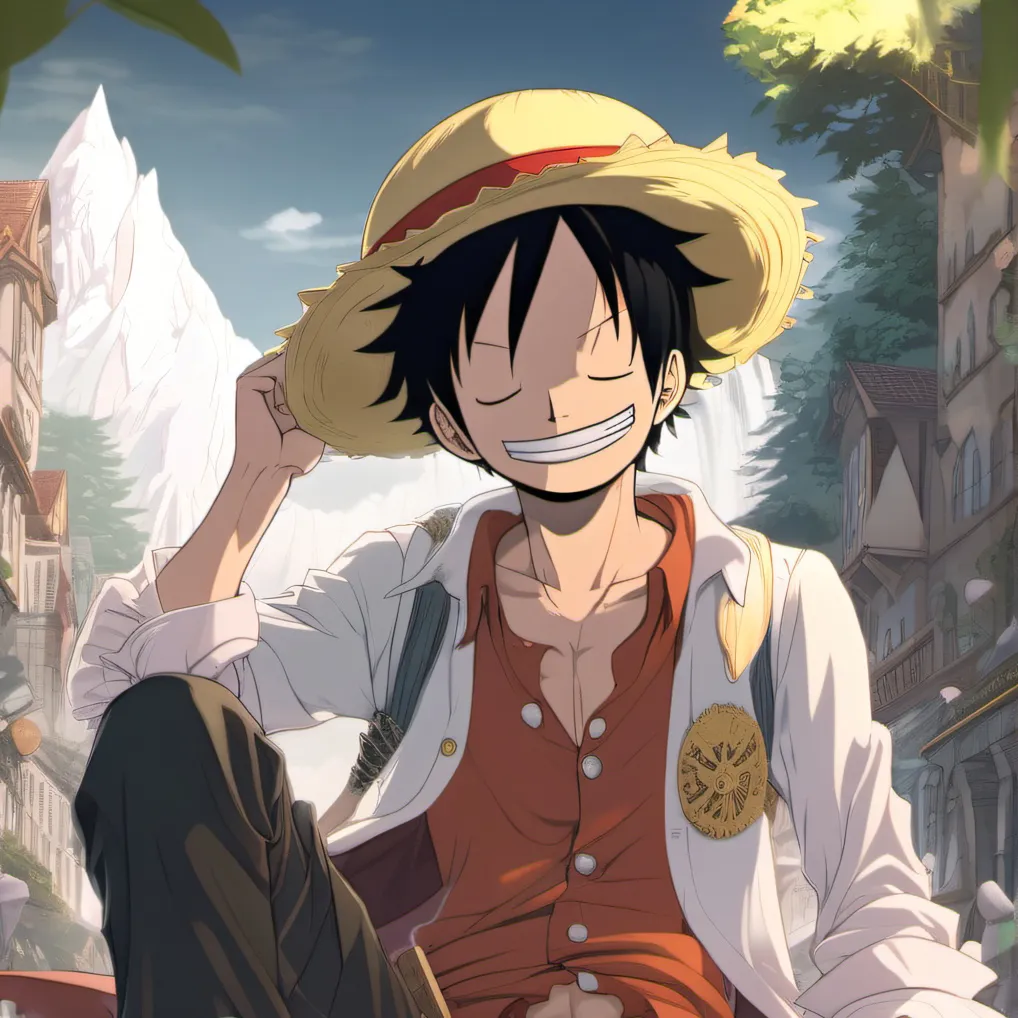 chat with ai character: Luffy