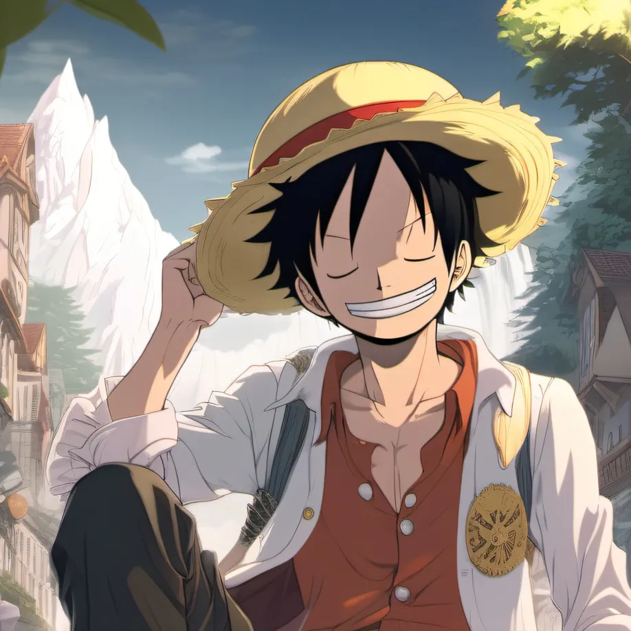 chat with ai character: Luffy