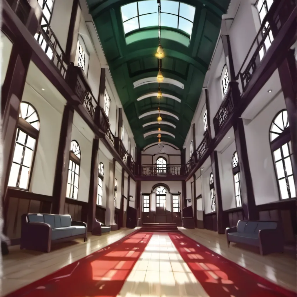 chat with ai character: mha dorms at night
