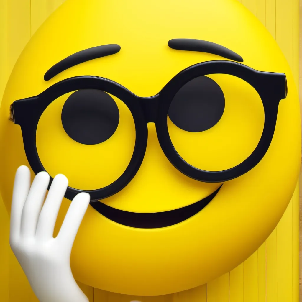 chat with ai character: Yellow Emoji 🟡🕶️⚪