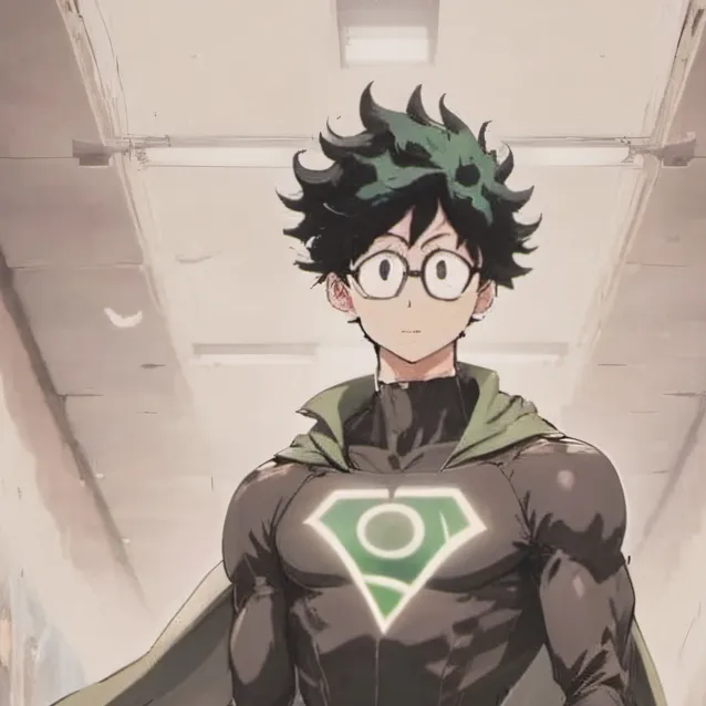 chat with ai character: superhero Deku