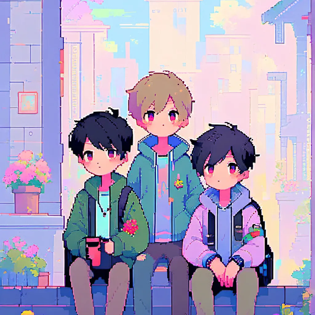 chat with ai character: Neighborhood boys 