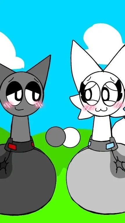 ai character: wenda x grey background